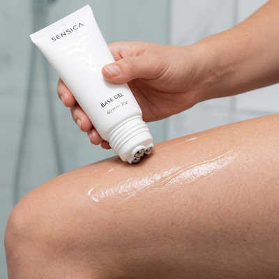 Applicare il gel base